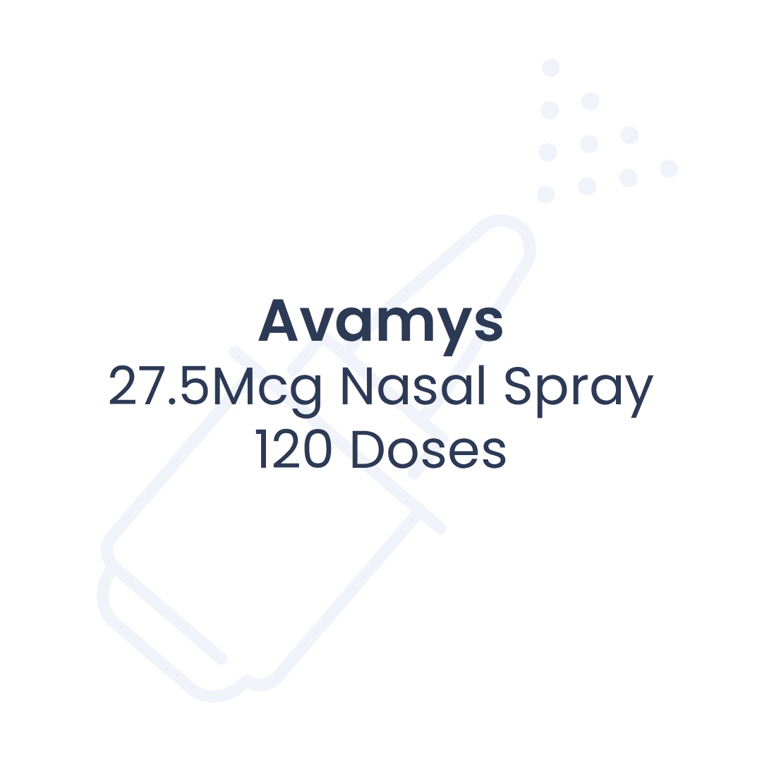 Avamys 27.5Mcg Nasal Spray 120 Doses