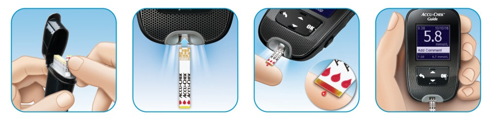 Accu-Chek Guide Test Strips 100's