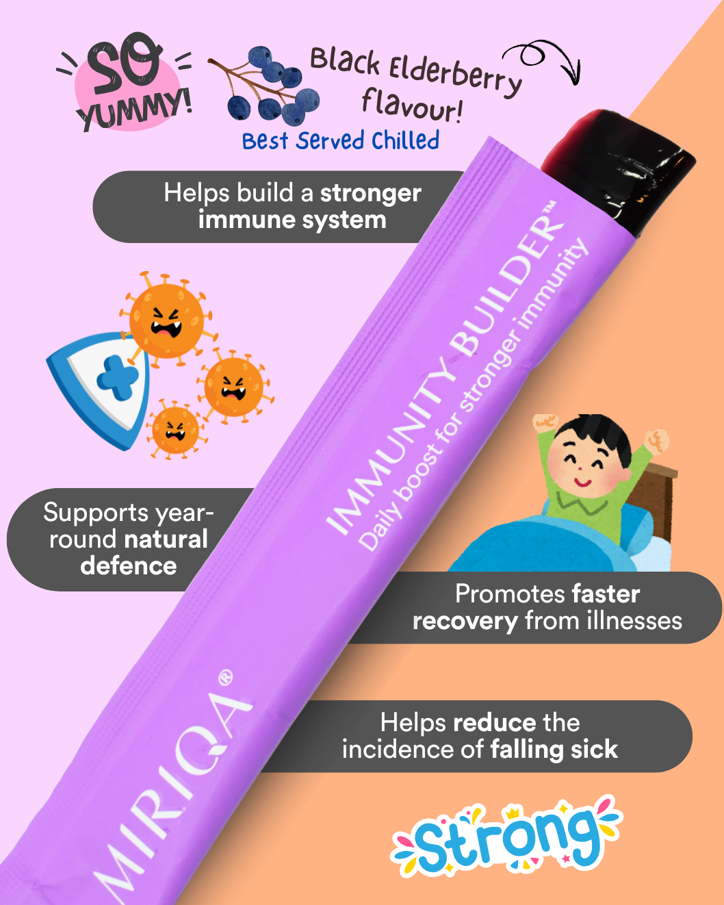 MIRIQA® Immunity Builder™ Sachet 30's