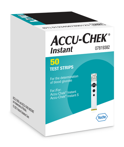 Accu-Chek Instant Test Strips 50's