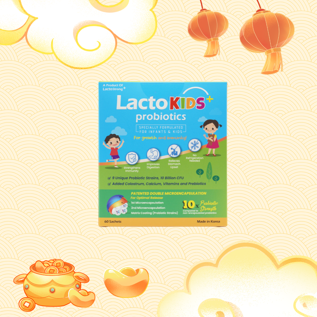 LactoKids+ Probiotics Sachets 60's