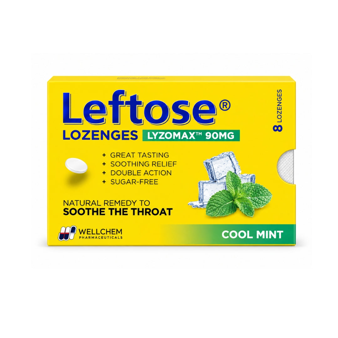 Leftose 润喉糖 清凉薄荷味 16 粒（赠品）