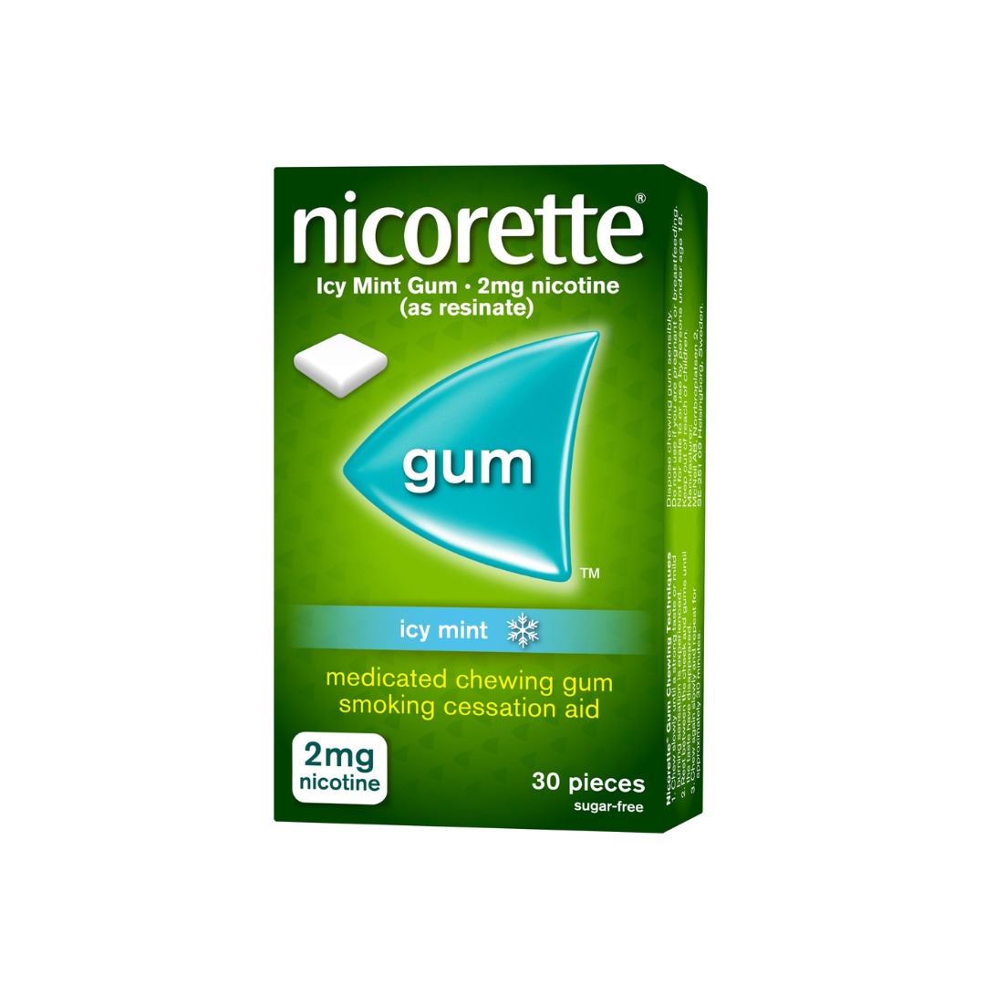 Nicorette (Nicotine) 2mg Chewing Gum 30's