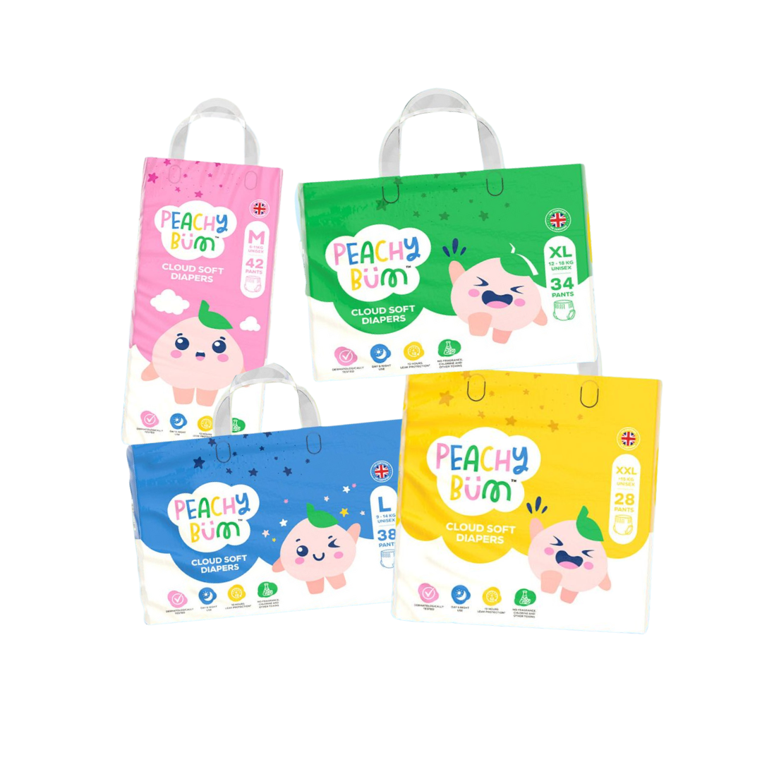 Peachy Bum Cloud Soft Diaper Pants