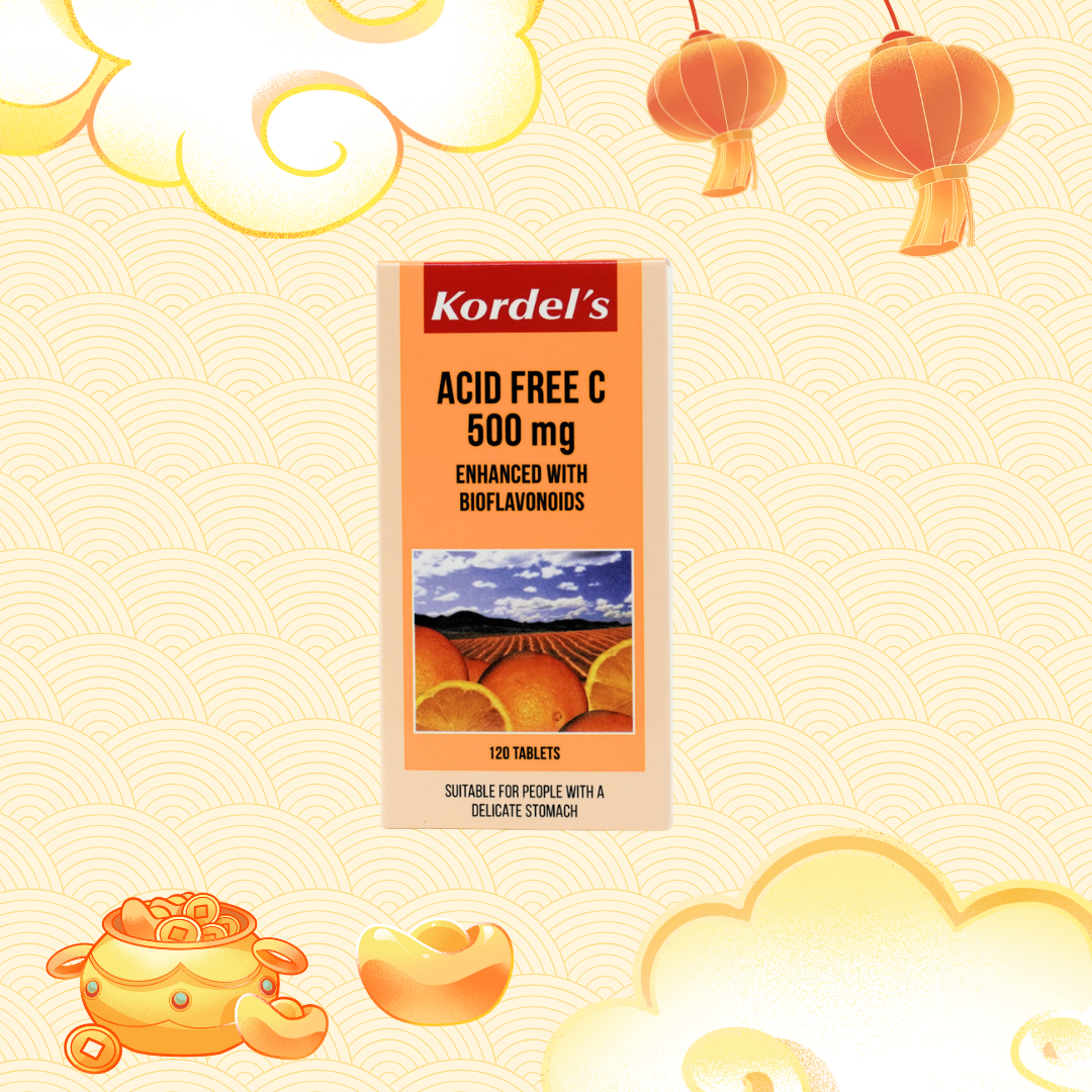 Kordel's Acid Free C 500mg Tablet 120's
