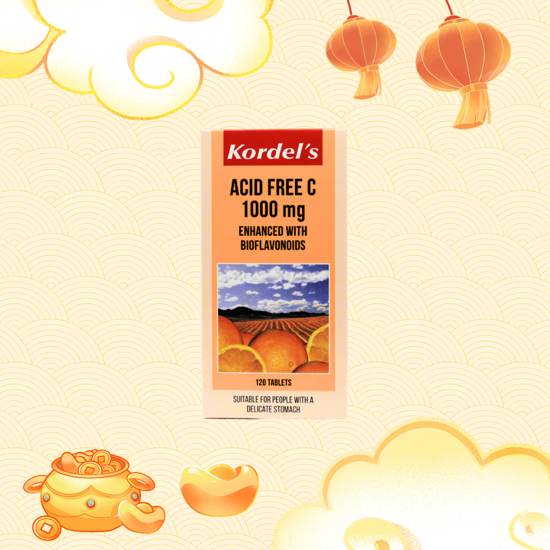 Kordel's Acid Free C 1000mg Tablet 120's