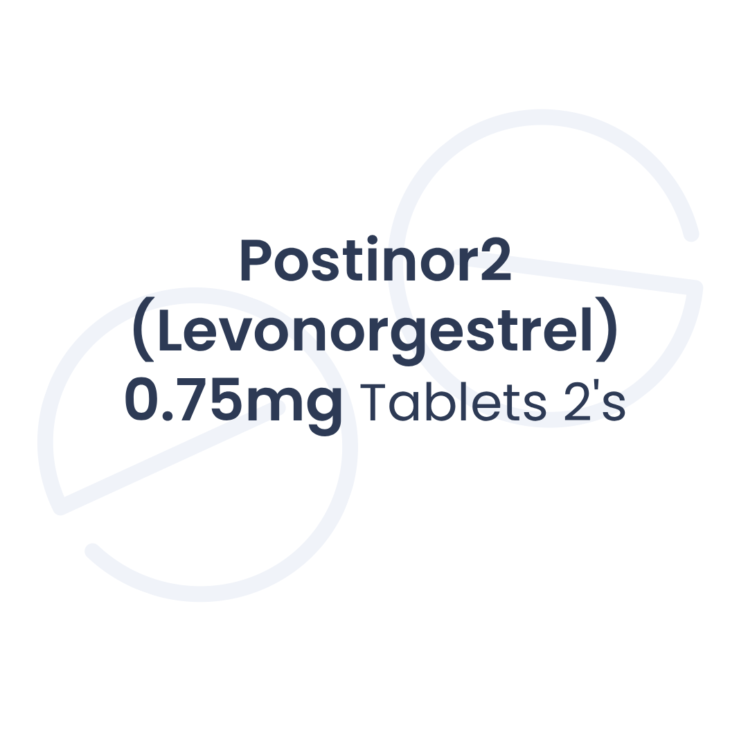 Postinor2 (Levonorgestrel) 0.75mg Tablet 2's