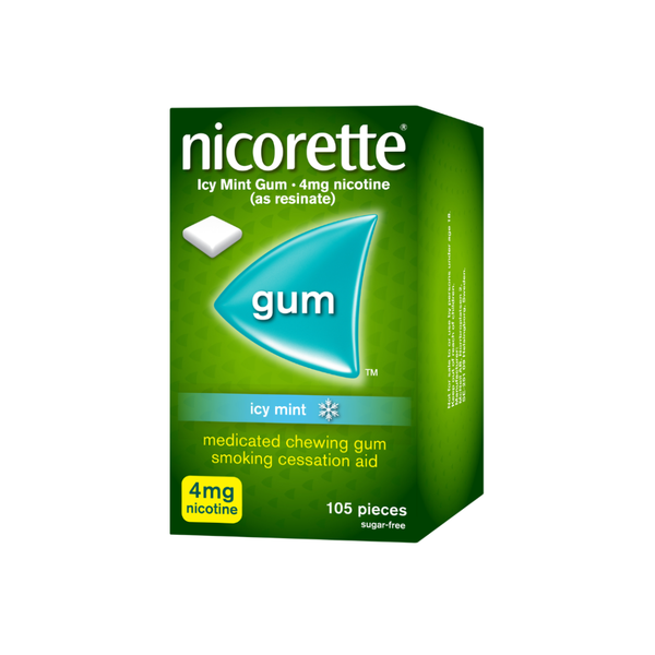 Nicorette (Nicotine) 4mg Chewing Gum 105's