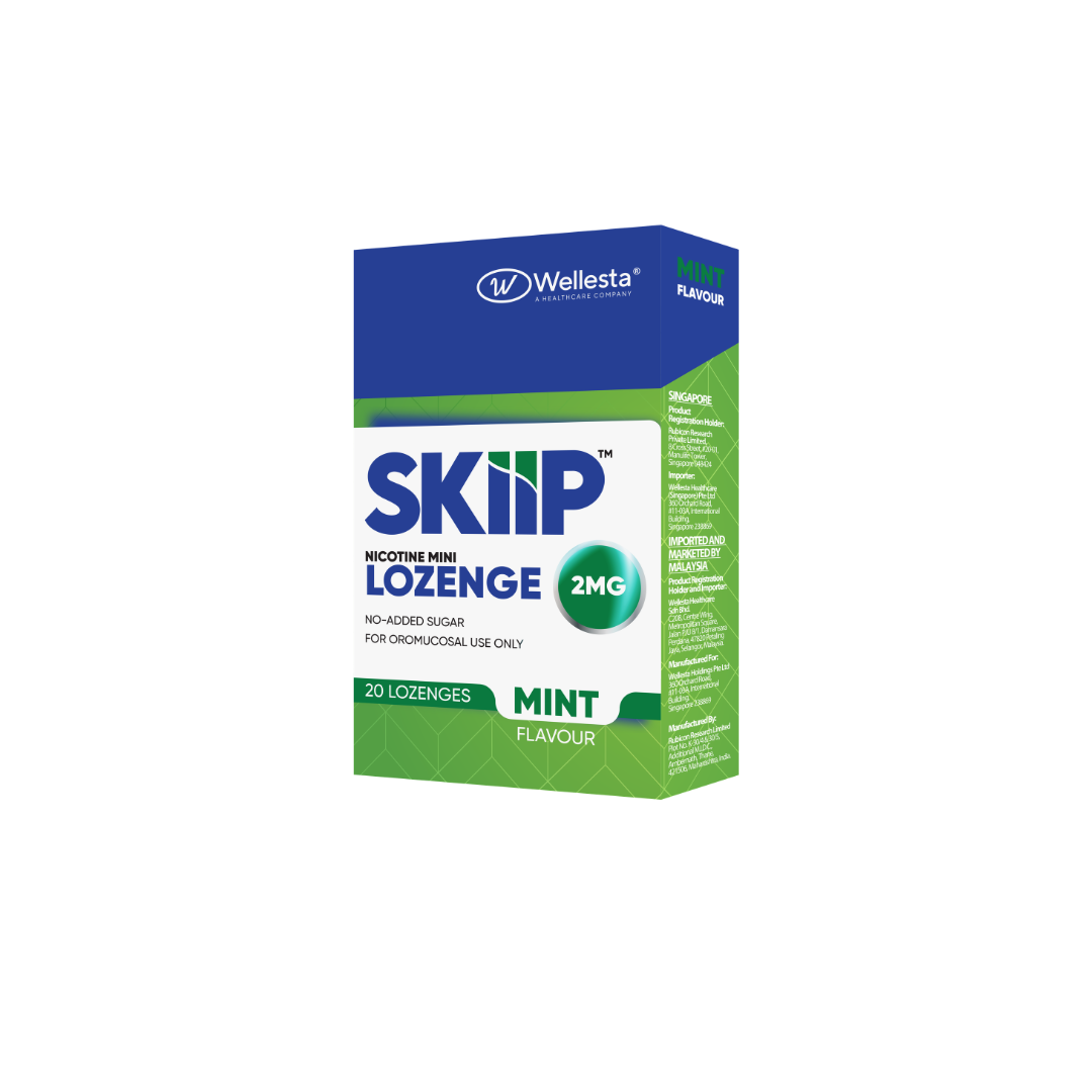 SKIIP Nicotine Mini Lozenge 2 Mg (Mint) 20's