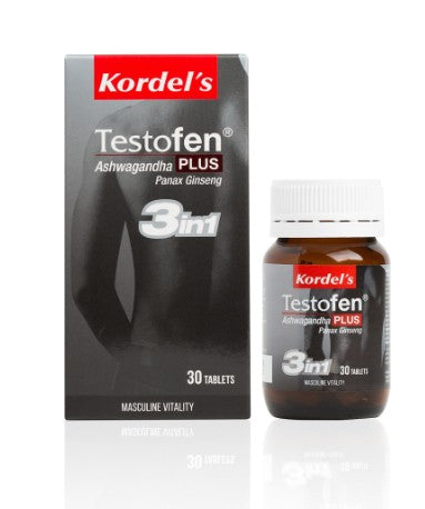 KORDEL'S TESTOFEN® PLUS ASHWAGANDHA AND PANAX GINSENG