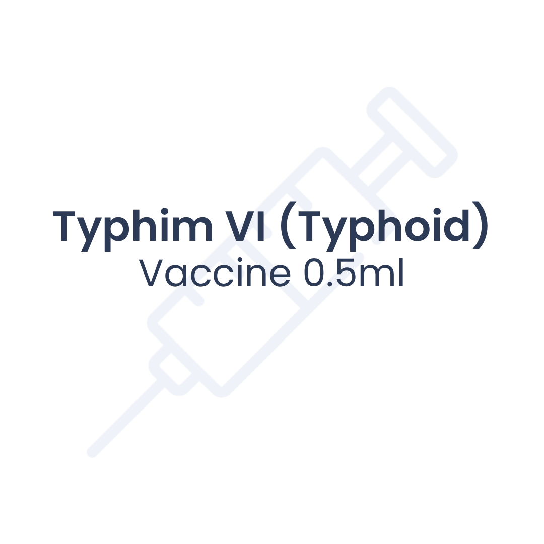 Typhoid Vaccine (Typhim VI) Vaccine 0.5ml