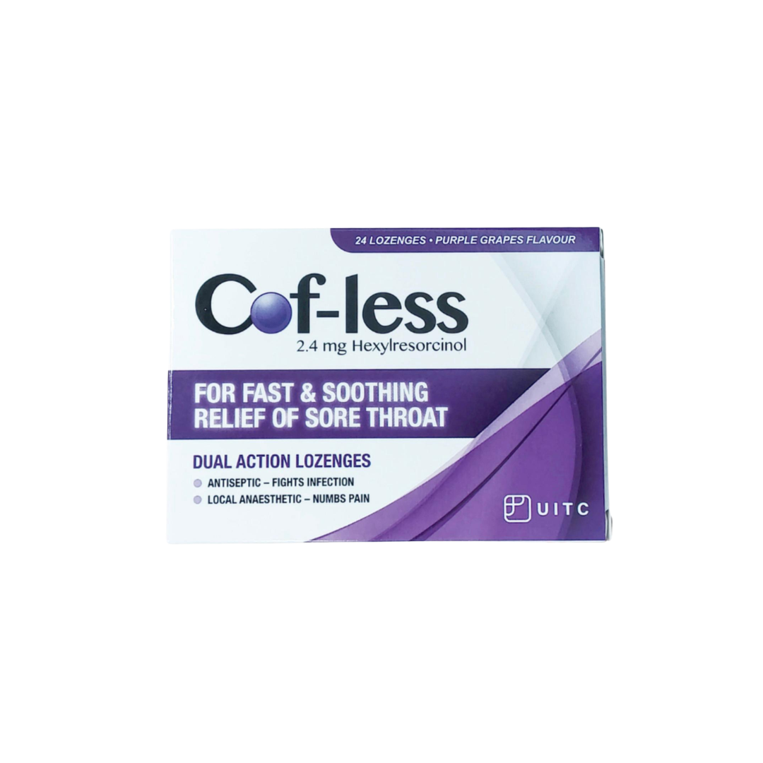 Cof-Less (Hexylresorcinol) Lozenges,24S