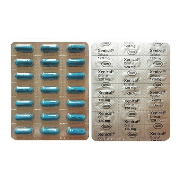Xenical (Orlistat) 120mg Capsules 21's
