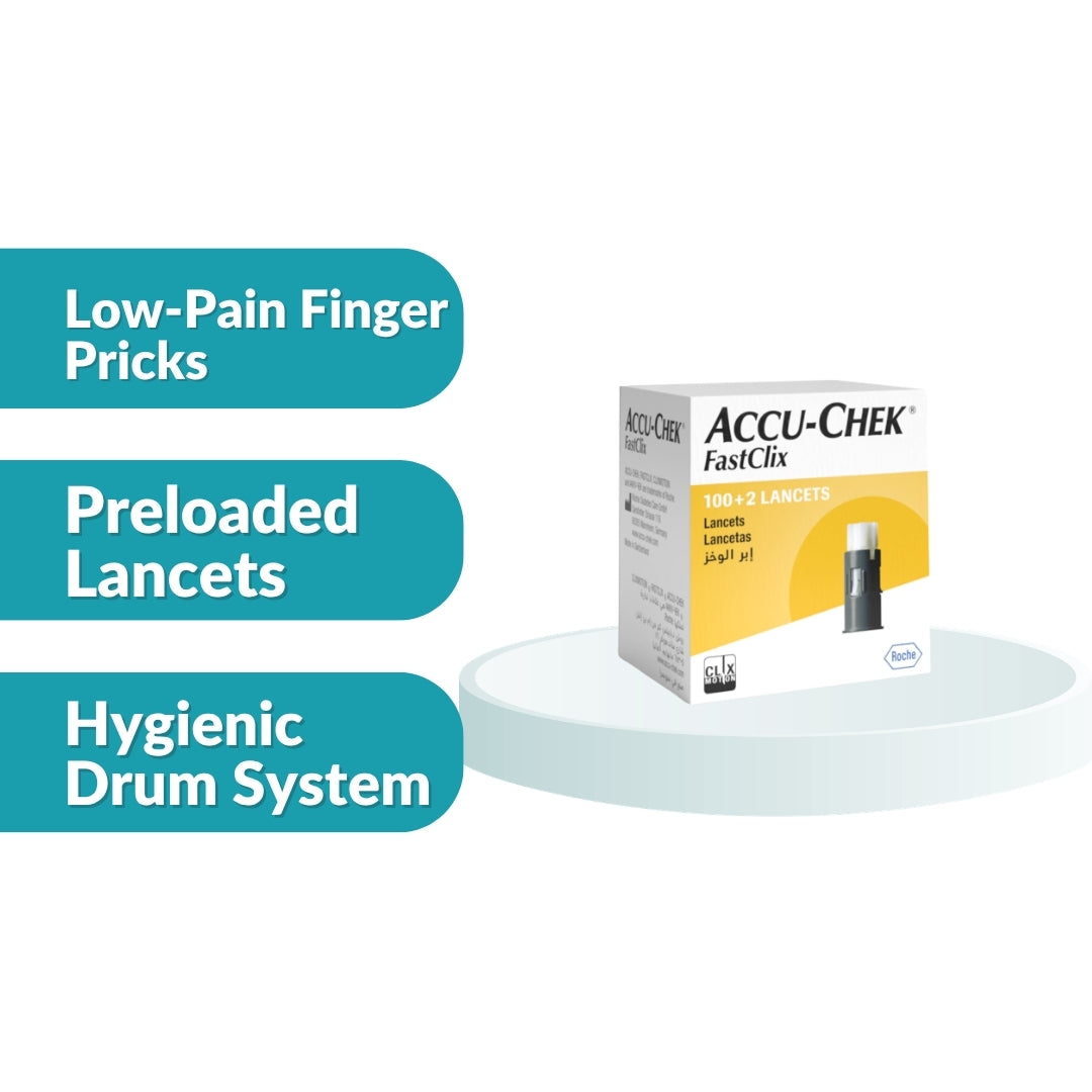 Accu-Chek FastClix Lancets 102's