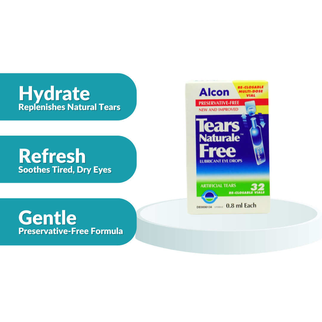 Alcon Tears Naturale Free 0.8ml 32s