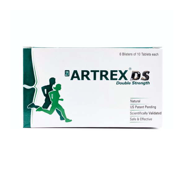 Artrex DS 片剂 60 片，用于维持关节和软骨健康