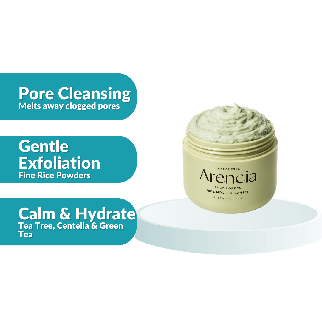 Arencia Fresh Green Rice Mochi Cleanser 120G