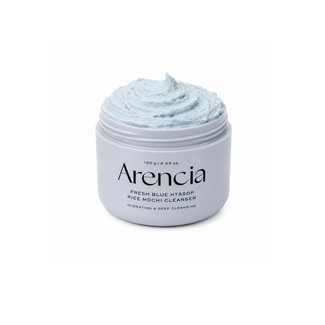 Arencia Blue Hyssop+ Rice Mochi Cleanser 120G