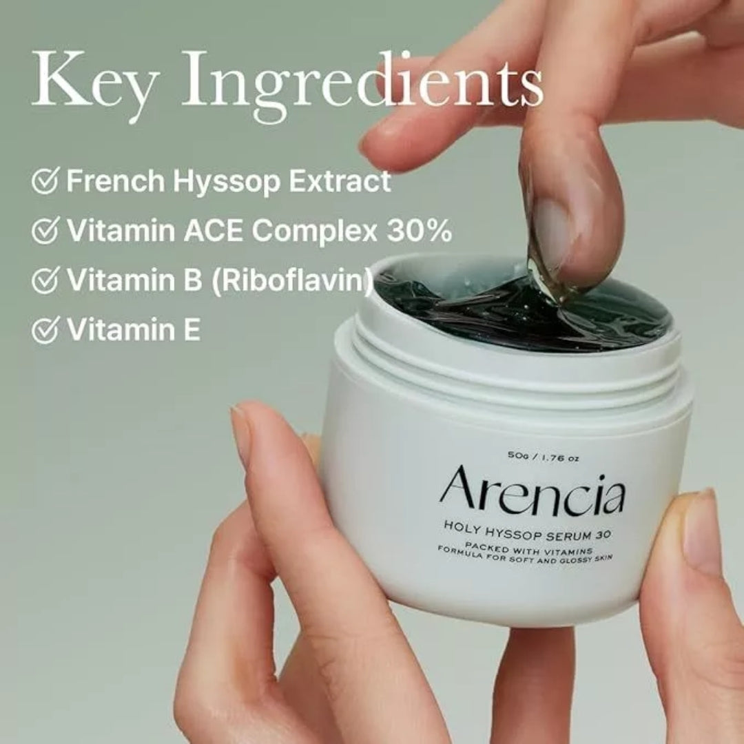 Arencia Holy Hyssop Serum 30 50G