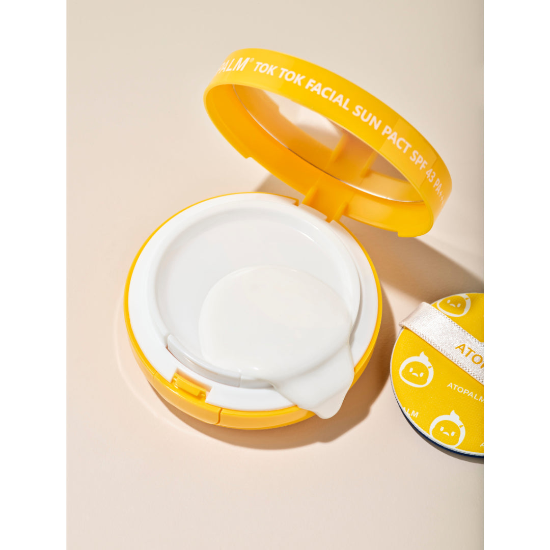 Atopalm Tok Tok Facial Sun Pact (SPF 43+) 15G