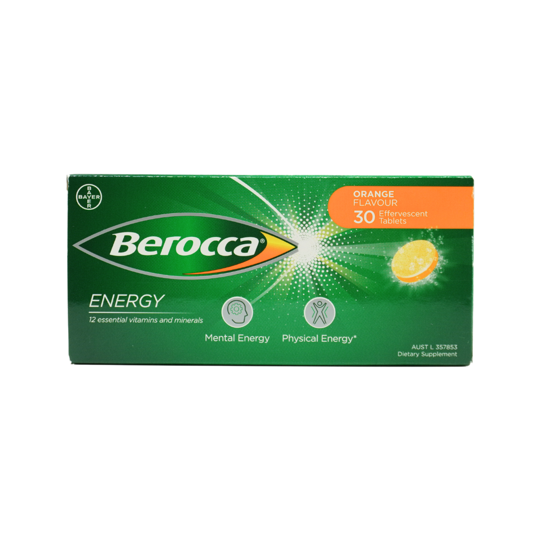 Berocca 能量橙味泡腾片 30 片
