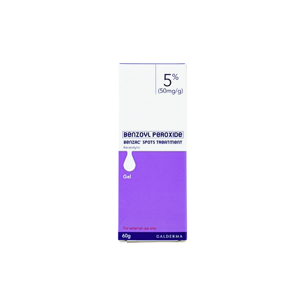 Benzac Spots Treatment 5% Gel 60g 1's