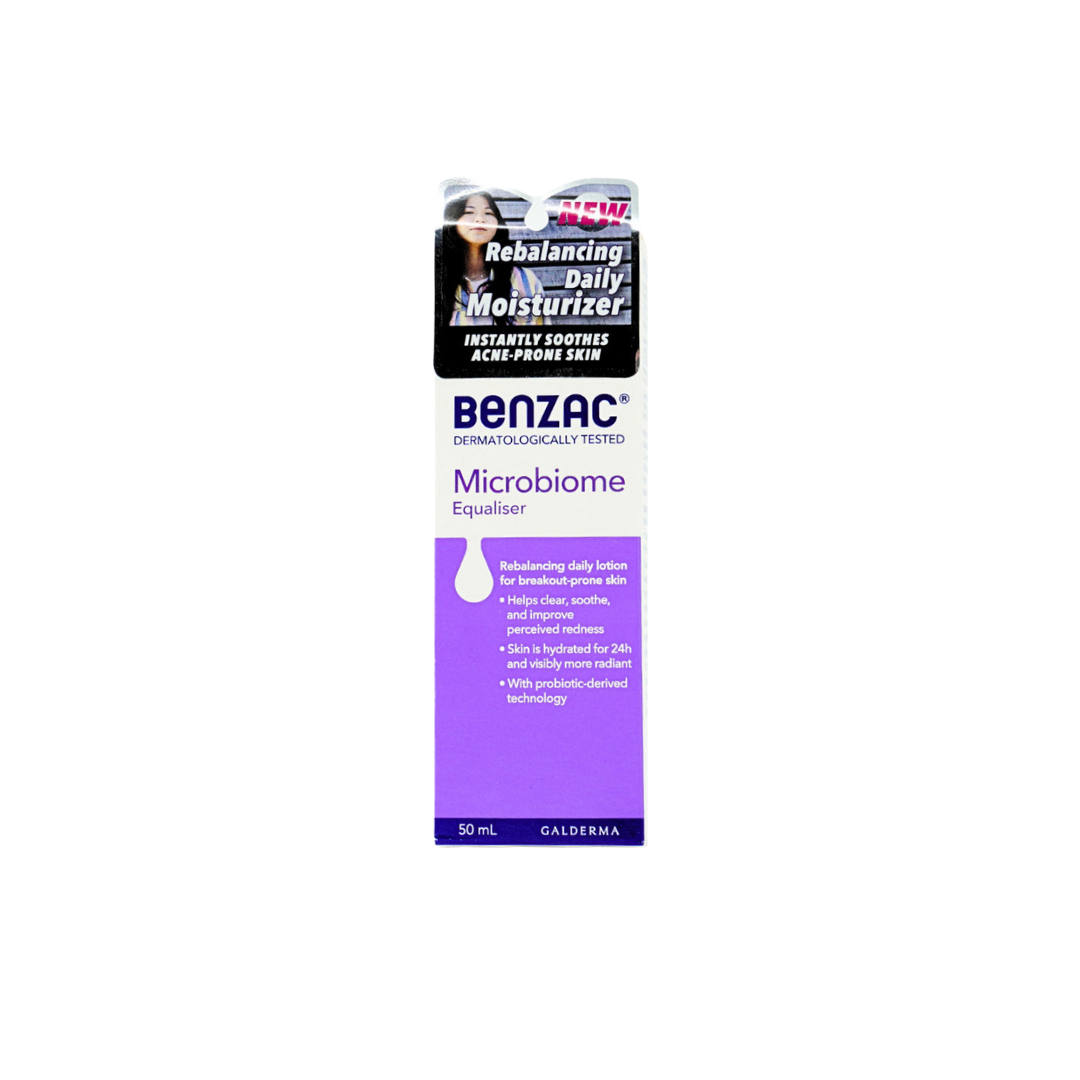 Benzac Microbiome Equaliser Lotion 50ml 1's