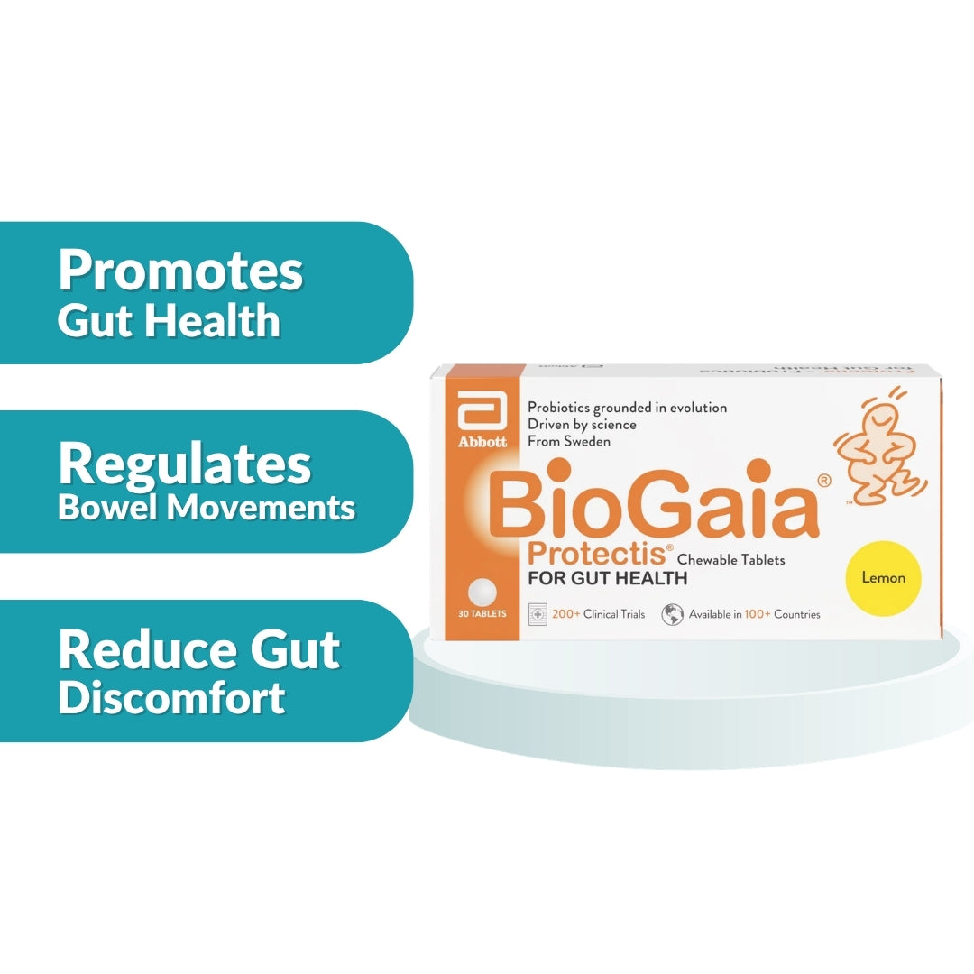 Biogaia Protectis Chewable Tablets 30's (Lemon)