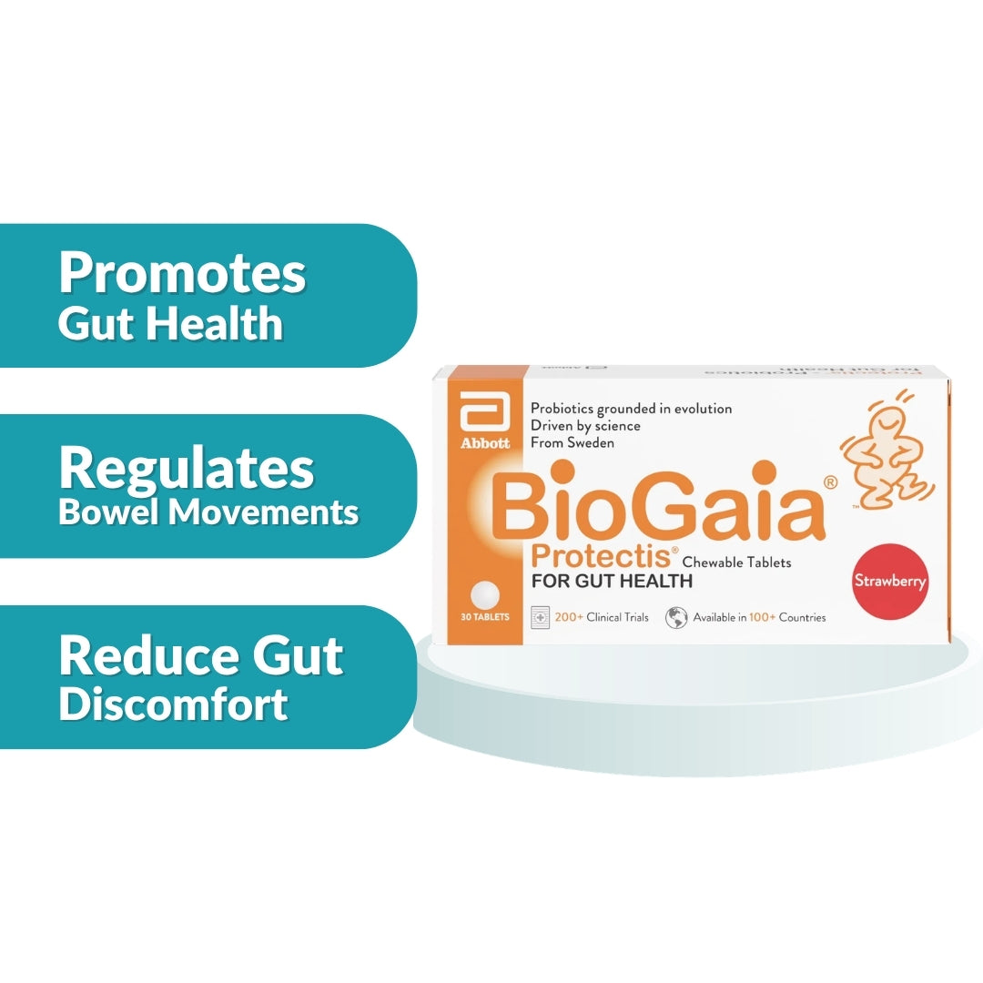 Biogaia Protectis Chewable Tablets 30's (Strawberry)