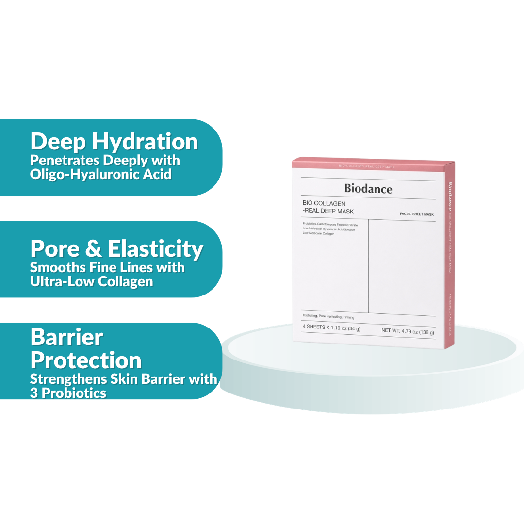 Biodance Bio Collagen-Real Deep Mask 34G 4'S