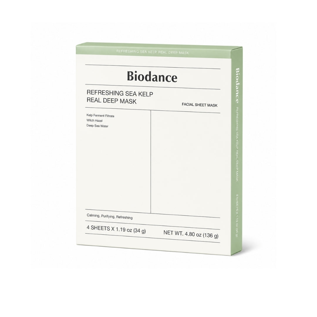 Biodance Refreshing Sea Kelp Real Deep Mask 34G 4'S