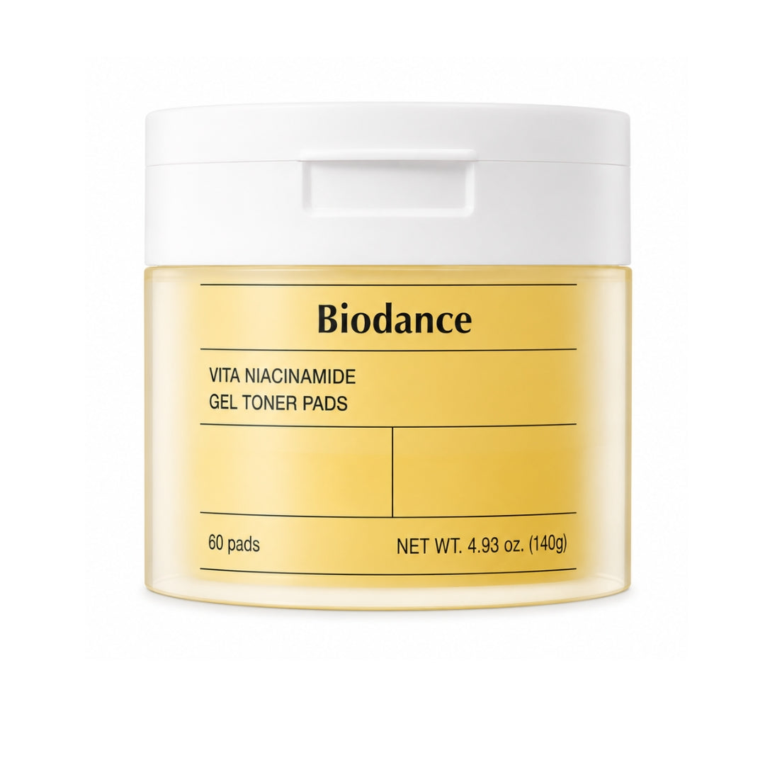 Biodance Vita Niacinamide Gel Toner Pads 60'S
