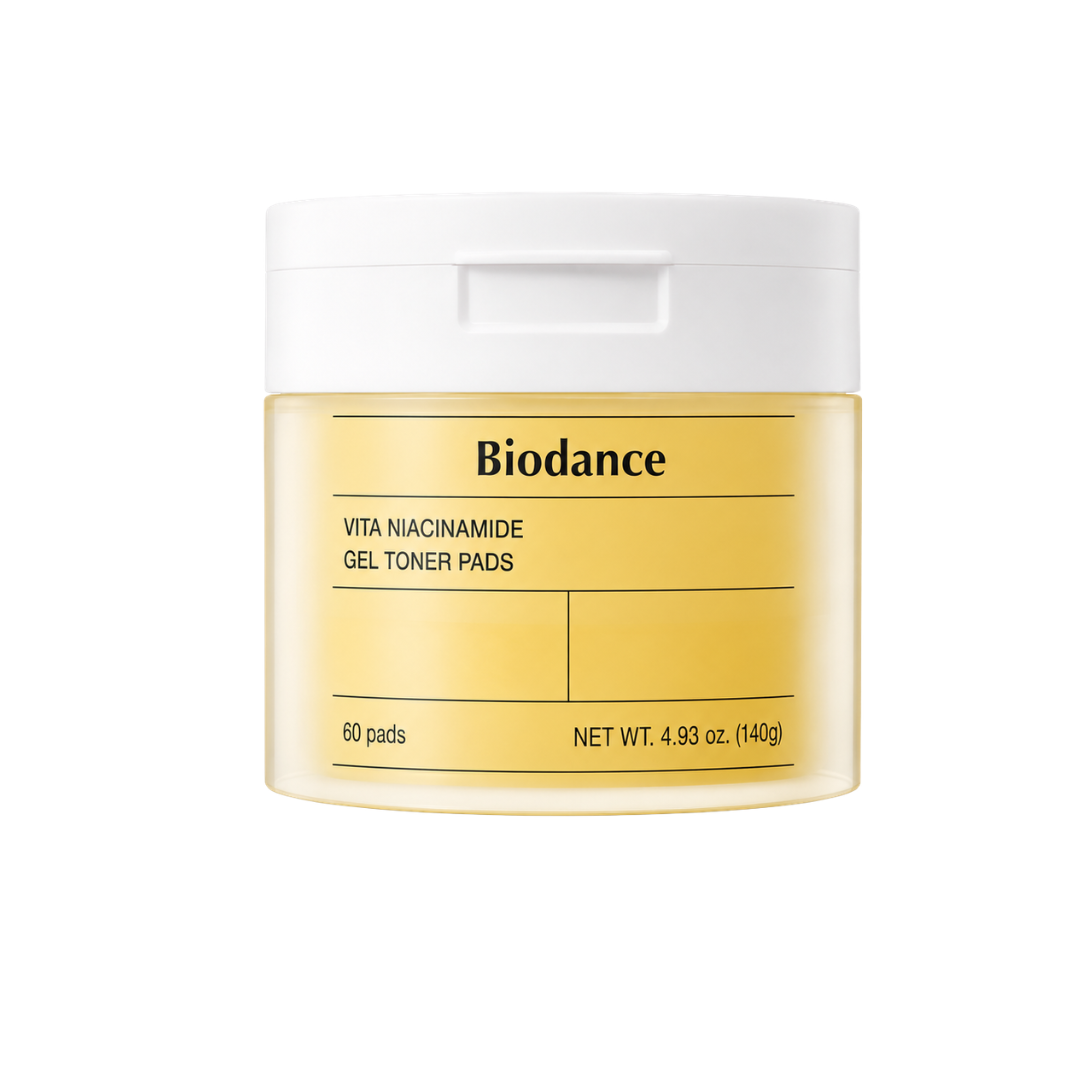 Biodance Vita Niacinamide Gel Toner Pads 60'S