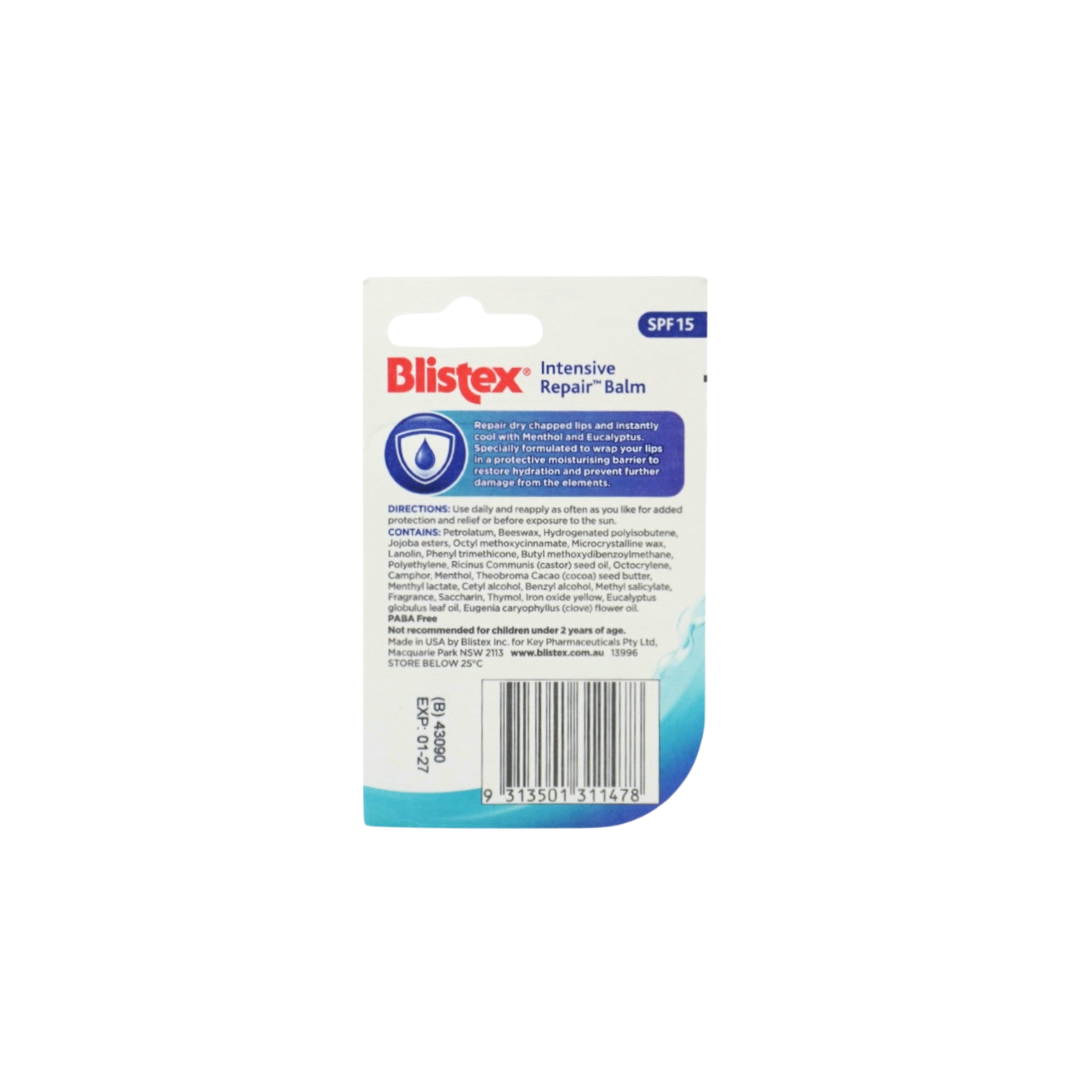 Blistex Intensive Repair Balm 4.25g 1's
