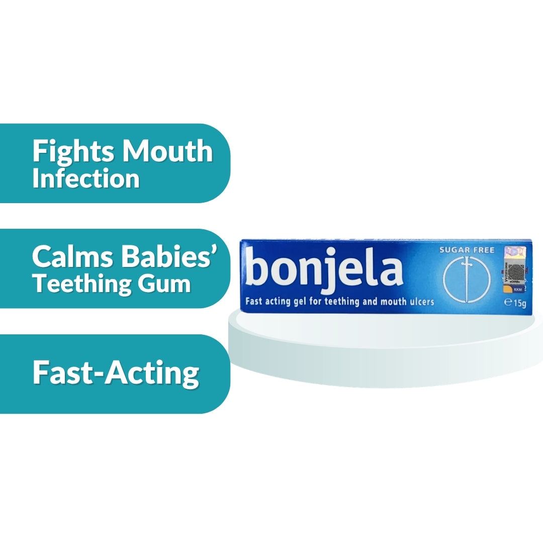 Bonjela Gel 15g (For Teething And Mouth Ulcers) 1's