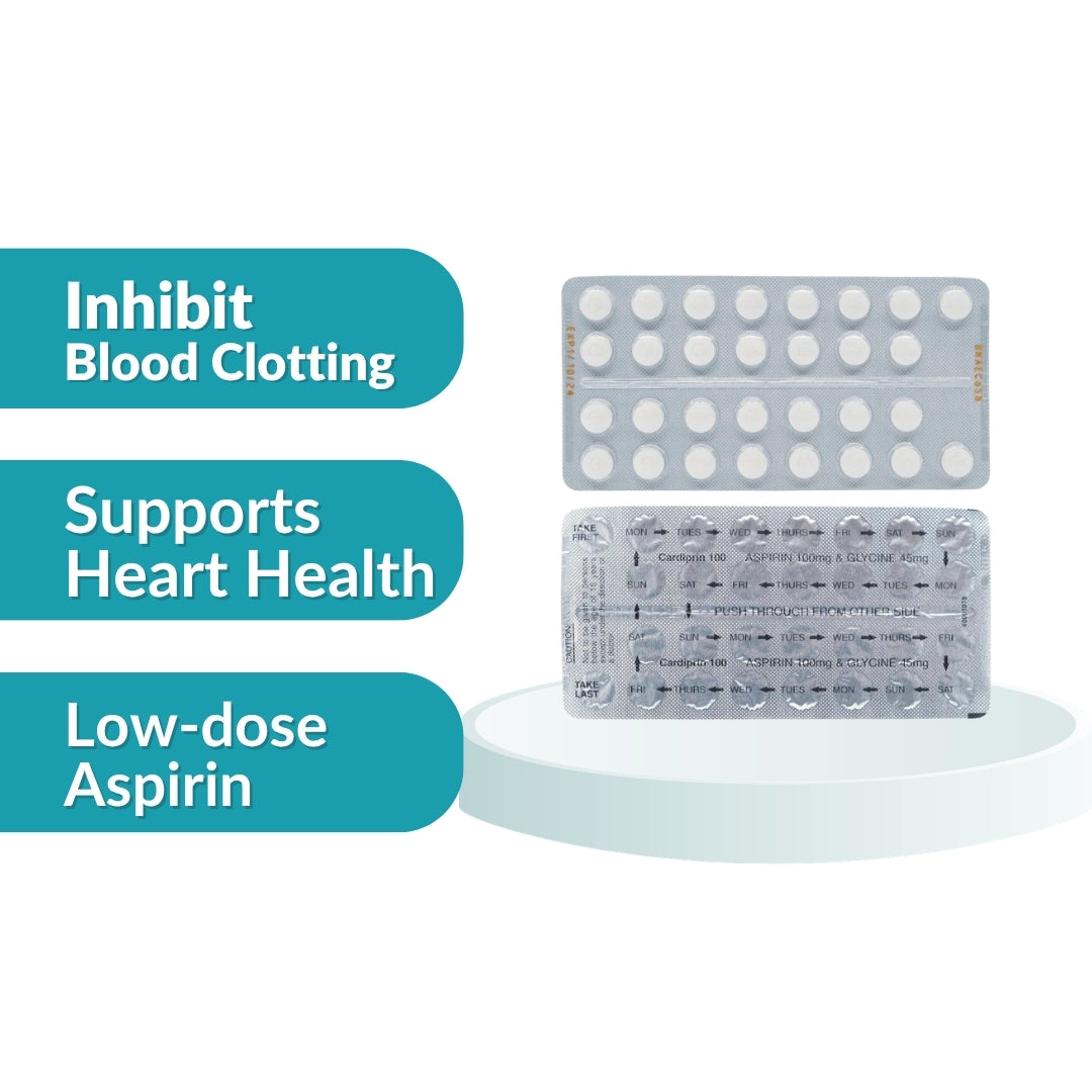Cardiprin (Aspirin) 100mg Tab 30's