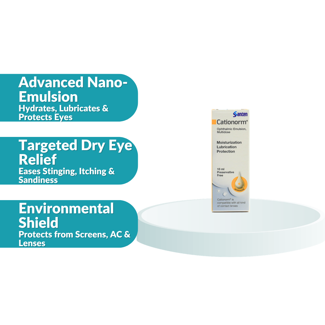 Cationorm Ophthalmic Emulsion 10ml 1's