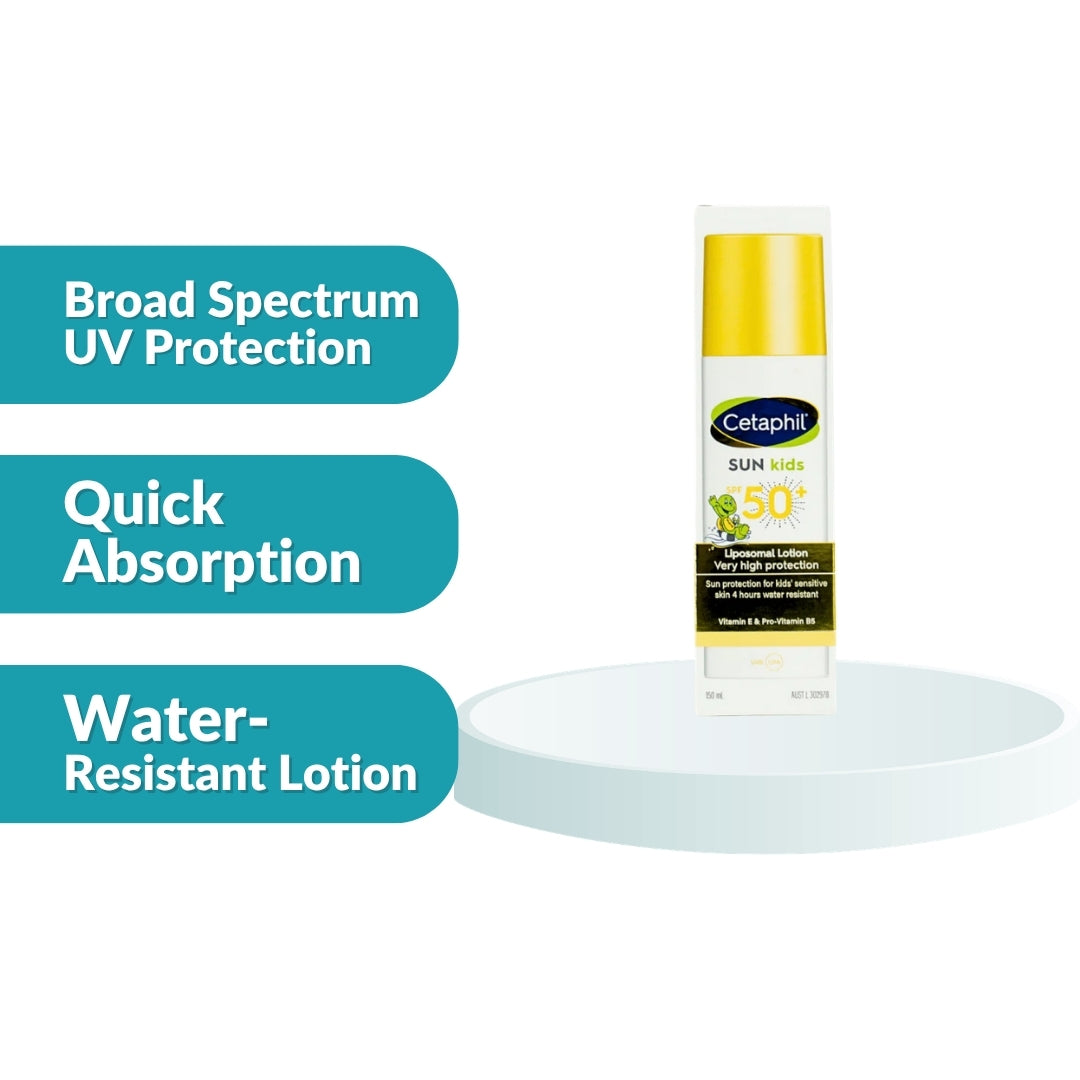 Cetaphil 儿童防晒 SPF 50+ 脂质乳液 150ml