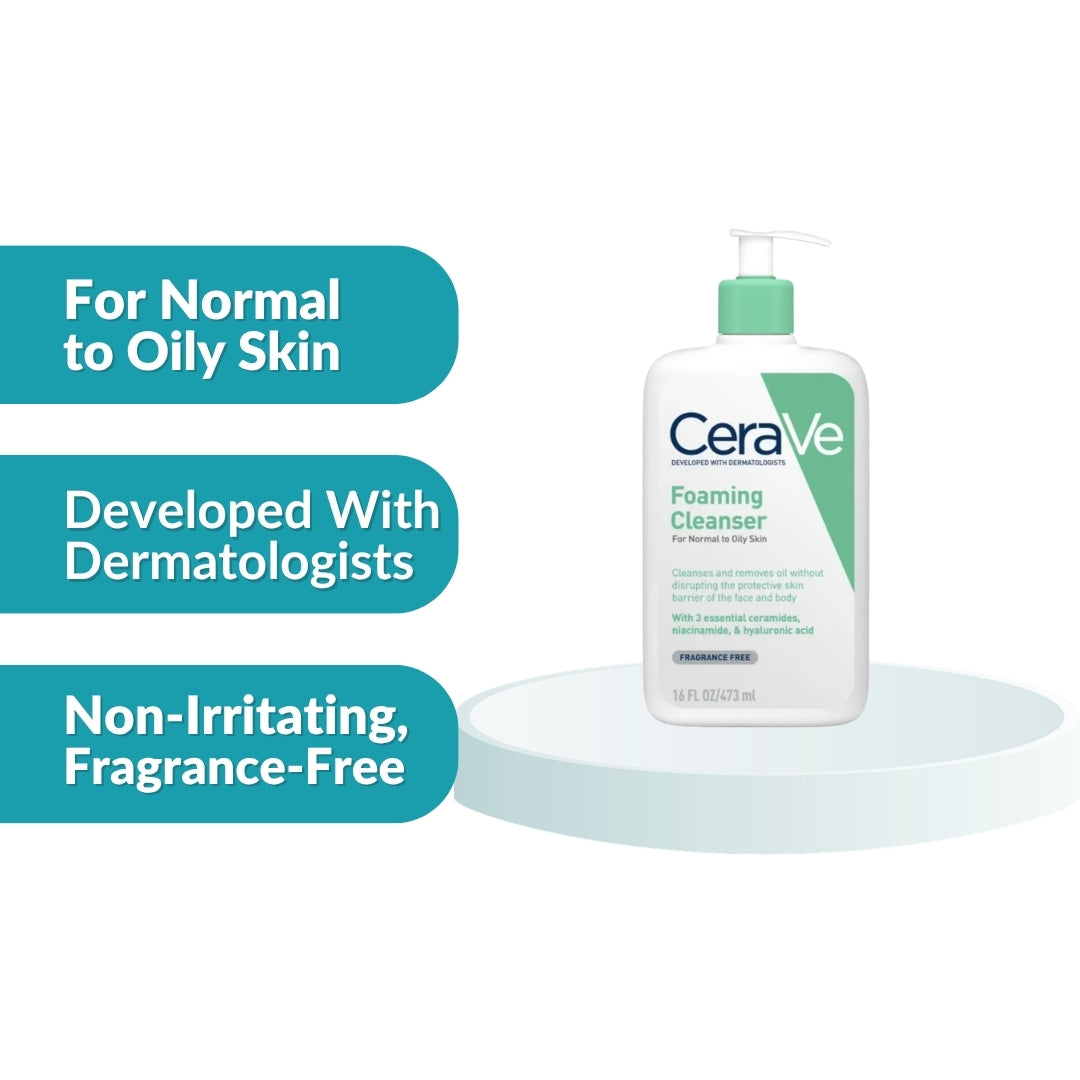 CeraVe Foaming Cleanser 473ml 1's