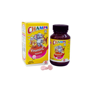 Champs Vitamin C 100mg Strawberry
