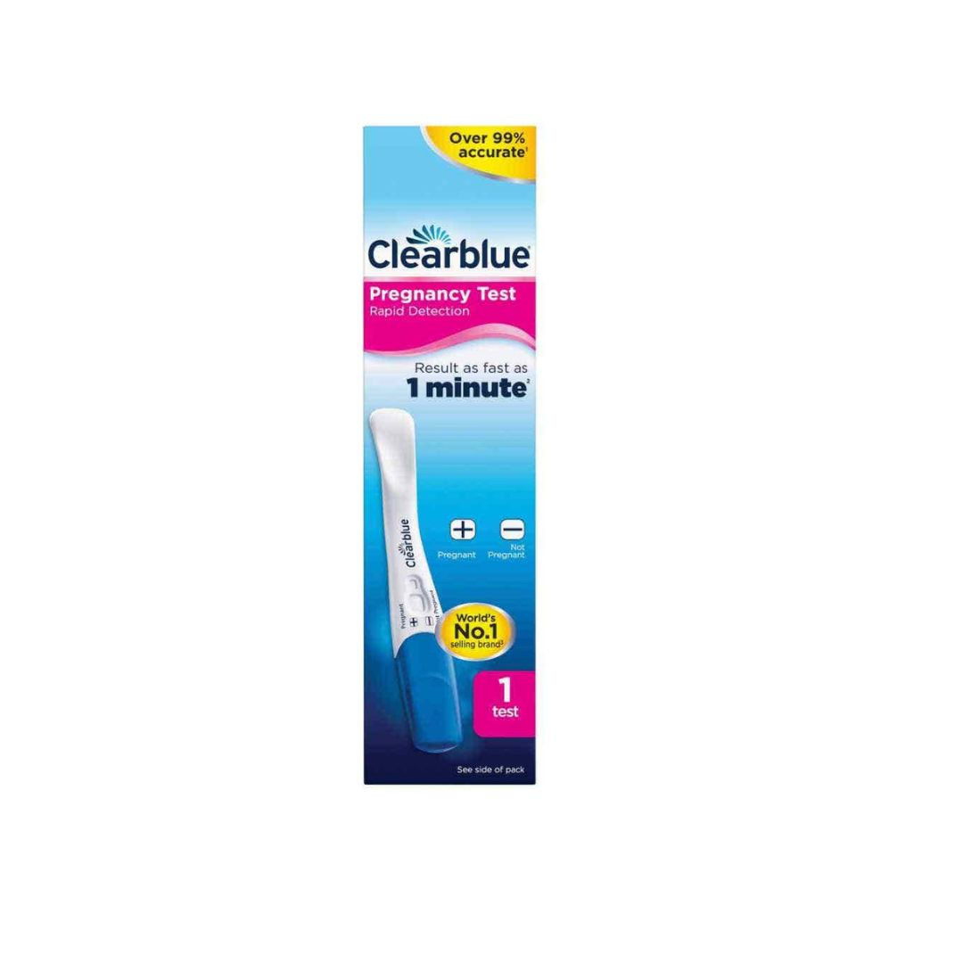 Clearblue Pregnancy Test Rapid Detection 1's