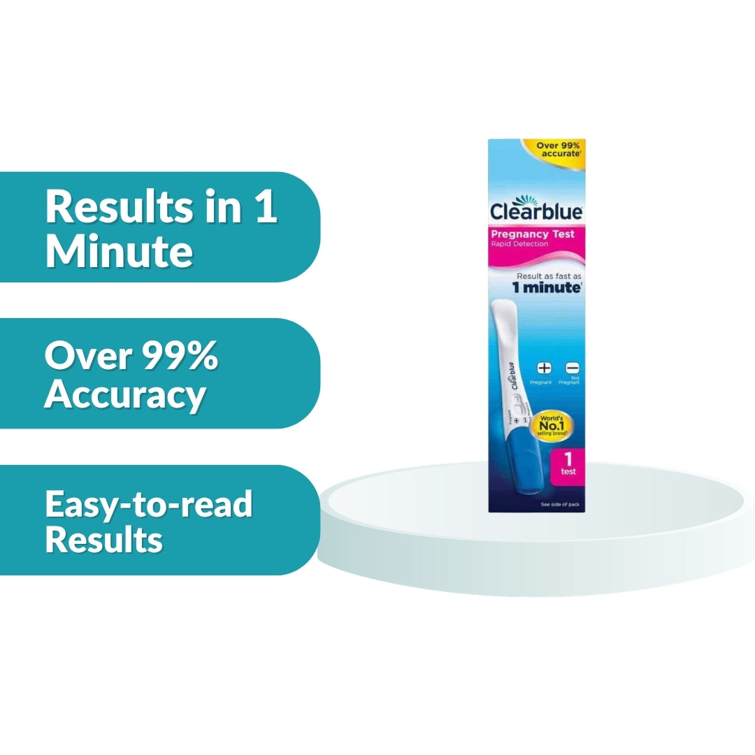 Clearblue Pregnancy Test Rapid Detection 1's