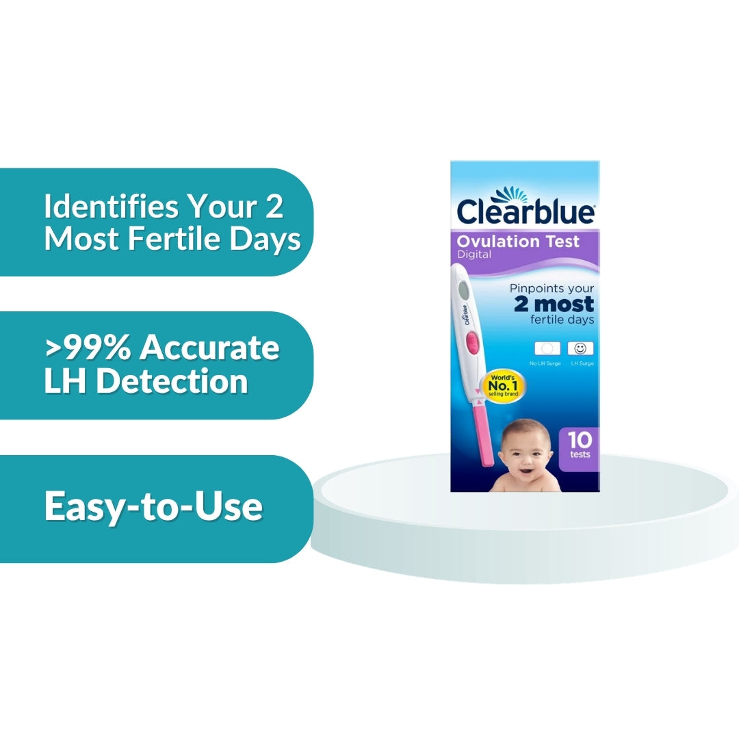 Clearblue Digital Ovulation Test Kit 10's