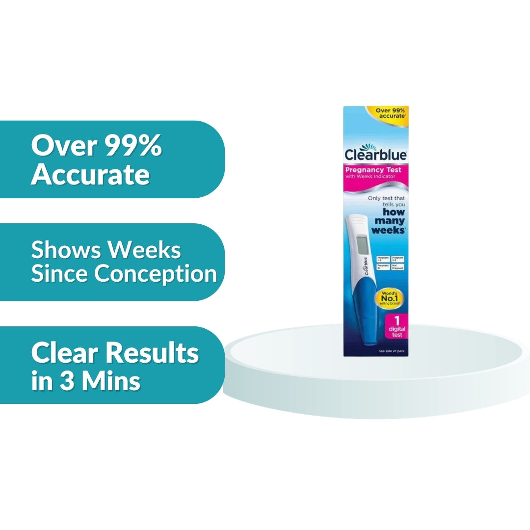 Clearblue Pregnancy Test Weeks Indicator 1's