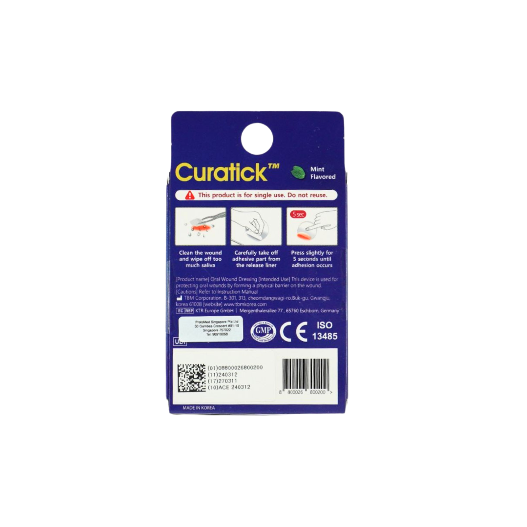 Curatick Ulcer Oral Patch 10's