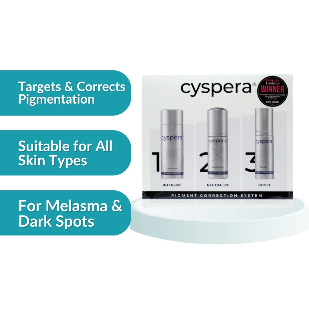 Cyspera Pigment Correction System Step 1-3 30ml 1's