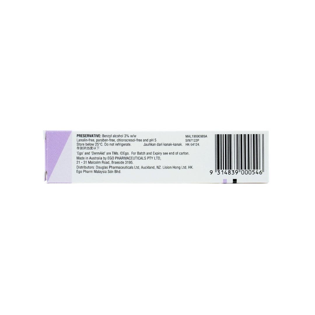 DermAid (Hydrocortisone) 0.5% Cream 15g 1's