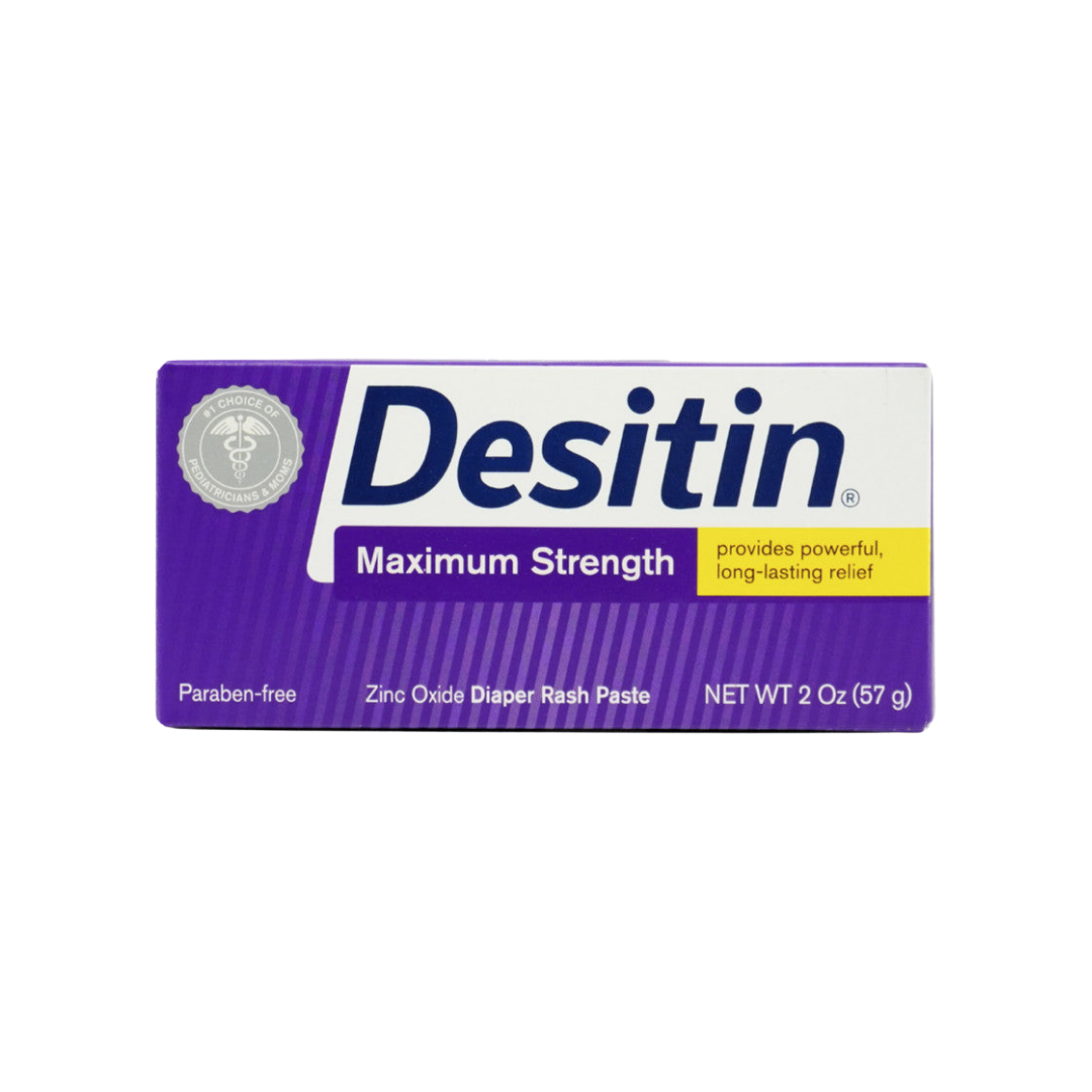 Desitin Maximum Strength Zinc Oxide Diaper Rash Paste 57g 1's