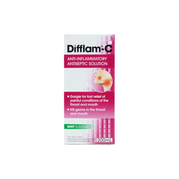 Difflam C 消炎消毒液 200ml