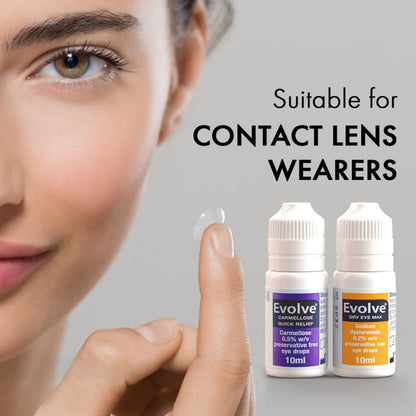 Evolve® Quick Relief Carmellose 0.5% Soothing Eye Drops 10ml